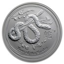 2013 Australia 1/2 oz Silver Year of the Snake BU (Series II)