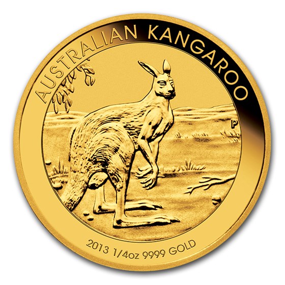2013 Australia 1/4 oz Gold Kangaroo BU 2013 Australia 1/4 oz Gold Kangaroo BU