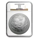 2013 Australia 1 kilo Silver Koala MS-70 NGC