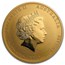 2013 Australia 1 oz Gold Lunar Snake BU (Series II)