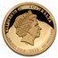 2013 Australia 1 oz Gold Lunar Snake Proof (UHR, Damaged Box)