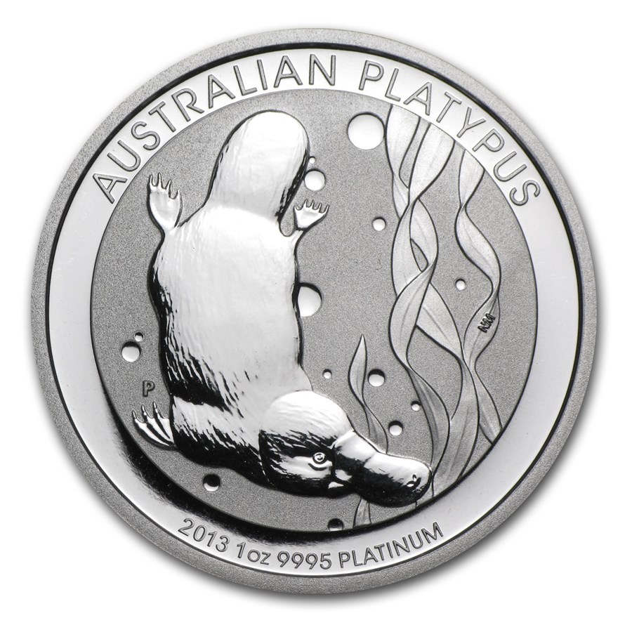 2013 Australia 1 oz Platinum Platypus BU