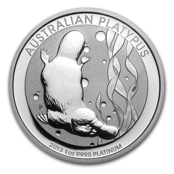 2013 Australia 1 oz Platinum Platypus BU 2013 Australia 1 oz Platinum Platypus BU