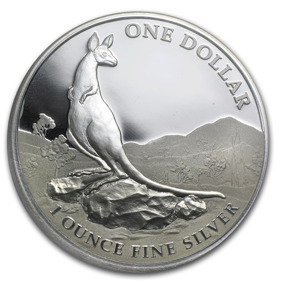 2013 Australia 1 oz Proof Silver Kangaroo (Spotty) 2013 Australia 1 oz Proof Silver Kangaroo (Spotty)
