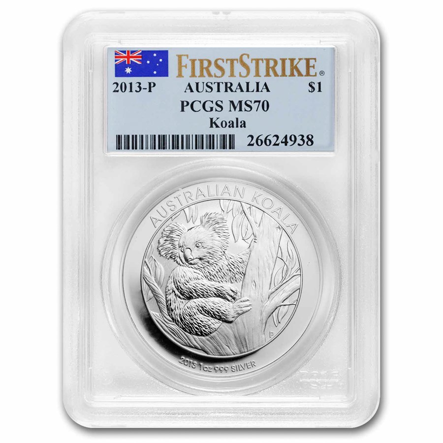 2015年 オーストラリア コアラ PCGS MS70 S1$ 2200641