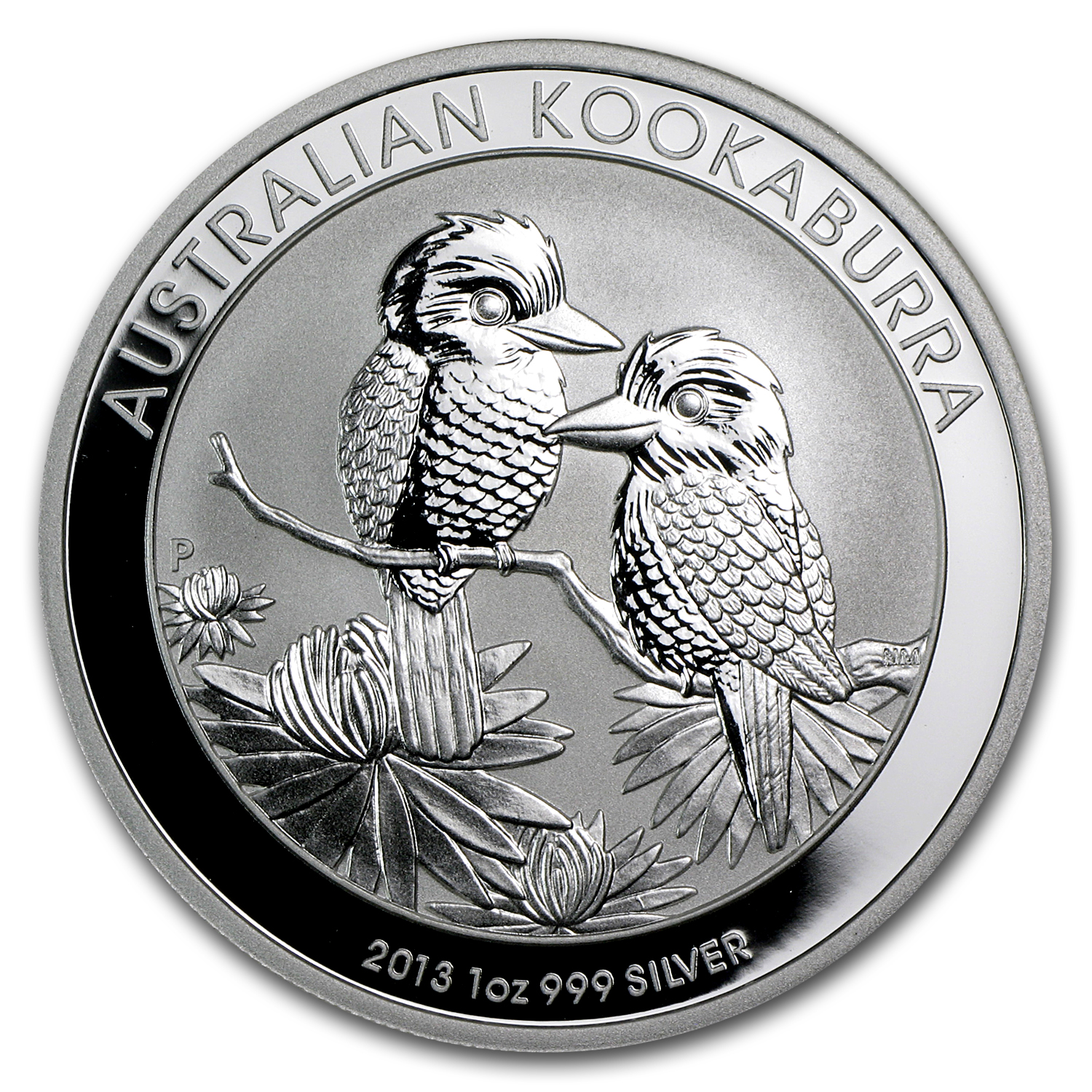 2013 Discover Australian Wildlife #2 Kookaburra $1 Pure Silver Dollar Proof 