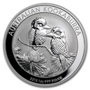 2013 Australia 1 oz Silver Kookaburra BU