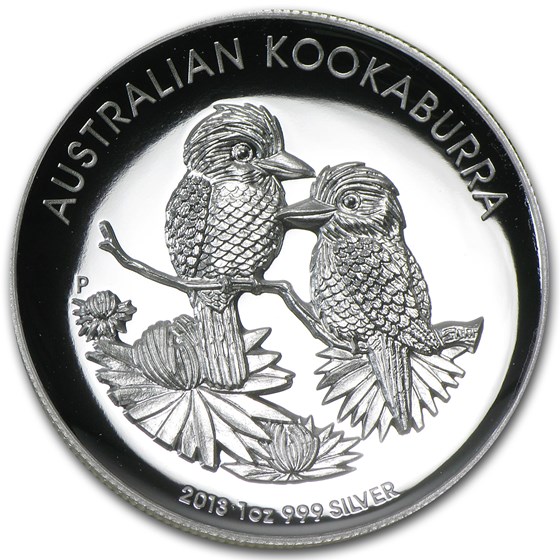 2013 Australia 1 oz Silver Kookaburra Proof (High Relief) 2013 Australia 1 oz Silver Kookaburra Proof (High Relief)