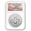 2013 Australia 1 oz Silver Year of the Snake MS-69 NGC (ER)