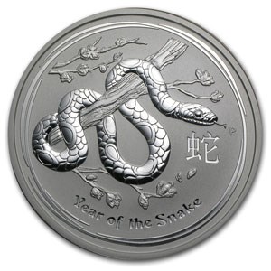 2013 Australia 10 kilo Silver Year of the Snake BU (321.5 oz) 2013 Australia 10 kilo Silver Year of the Snake BU (321.5 oz)