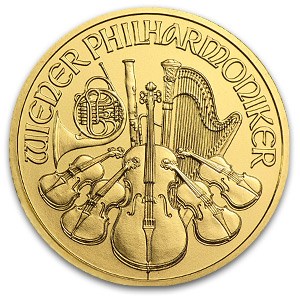 2013 Austria 1/2 oz Gold Philharmonic BU 2013 Austria 1/2 oz Gold Philharmonic BU