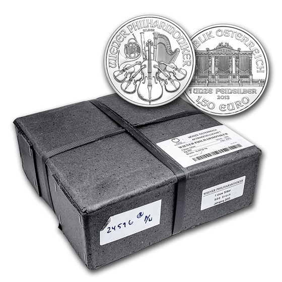 2013 Austria 500-Coin 1 oz Silver Philharmonics (Sealed Box) 2013 Austria 500-Coin 1 oz Silver Philharmonics (Sealed Box)