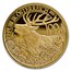 2013 Austria Proof Gold €100 Wildlife in our Sights (Red Deer)