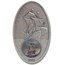 2013 Benin Silver Famous Sailing Ships Santa Maria Proof
