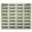2013 (C-Philadelphia) $2 FRN CU (Fr#1940-C) 32 Note Uncut sheet