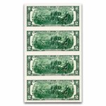 2013 (C-Philadelphia) $2 FRN CU (Fr#1940-C) 4 Note Uncut sheet