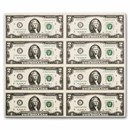 2013 (C-Philadelphia) $2 FRN CU (Fr#1940-C) 8 Note Uncut sheet
