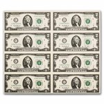 2013 (C-Philadelphia) $2 FRN CU (Fr#1940-C) 8 Note Uncut sheet