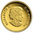 2013 Canada 1/10 oz Proof Gold $5 Orca