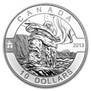 2013 Canada 1/2 oz Silver $10 Inukshuk