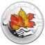 2013 Canada 1/2 oz Silver $10 Maple Leaf Painted (Coin Only)