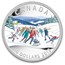 2013 Canada 1/2 oz Silver $10 Winter Scene Ice Skating