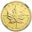 2013 Canada 1/20 oz Gold Maple Leaf MS-69 NGC