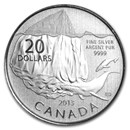 2013 Canada 1/4 oz Silver $20 Iceberg (Coin Only)