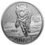 2013 Canada 1/4 oz Silver $20 Wolf (Capsule Only)