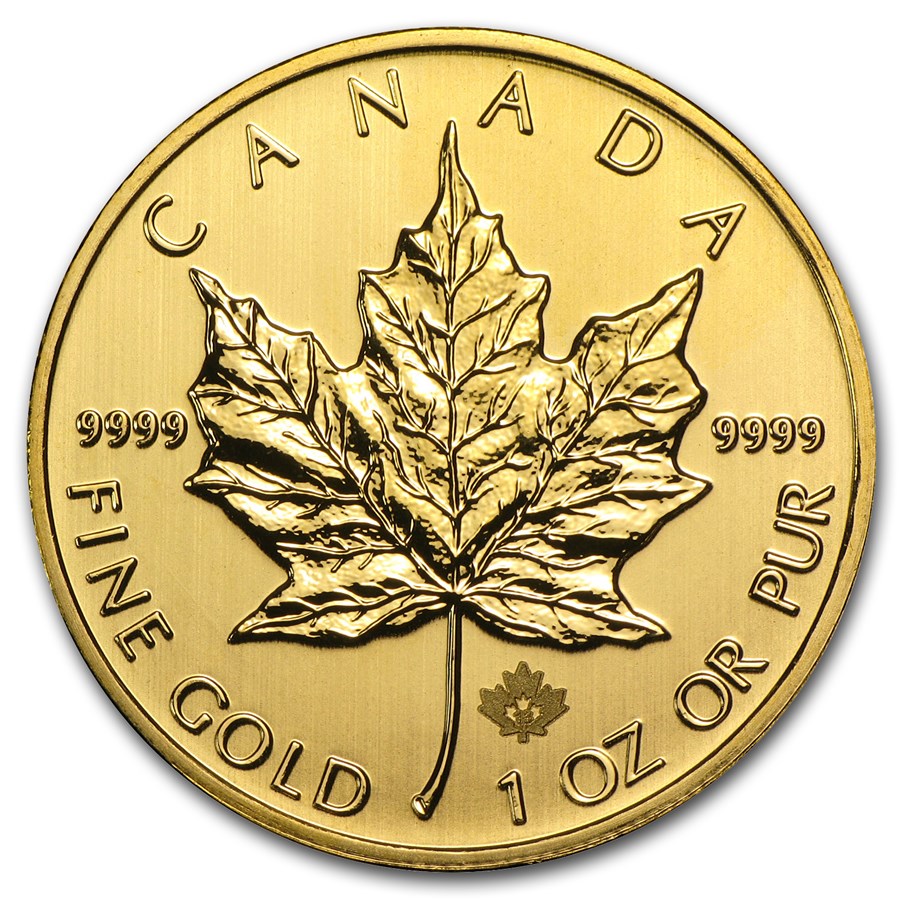 2013 Canada 1 oz Gold Maple Leaf BU