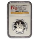 2013 Canada 1 oz Platinum $300 Bald Eagle PF-70 NGC (200 Struck)