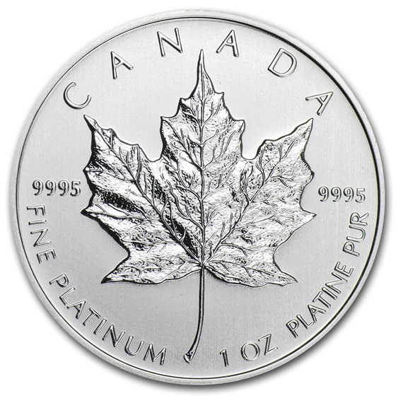 2013 Canada 1 oz Platinum Maple Leaf BU