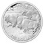 2013 Canada 1 oz Silver $100 Bison Stampede