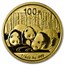 2013 China 1/4 oz Gold Panda BU (Sealed)
