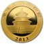 2013 China 1 oz Gold Panda MS-70 PCGS