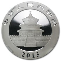 Buy 2013 Chinese 1 oz Silver Panda MS-69 NGC (ER) | APMEX