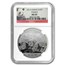 2013 China 1 oz Silver Panda MS-69 NGC