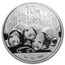 2013 China 1 oz Silver Panda MS-69 PCGS