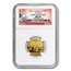 2013 China 5-Coin Gold Panda Set MS-70 NGC (ER/FR)
