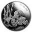 2013 China 5 oz Silver Panda Long Beach Commem (Box & COA)