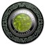 2013 Cook Islands 5 oz Silver Mother of Pearl Year of the Snake