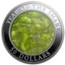 2013 Cook Islands 5 oz Silver Mother of Pearl Year of the Snake