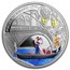 2013 Cook Islands Silver $1 World's Most Romantic Cities (Venice)