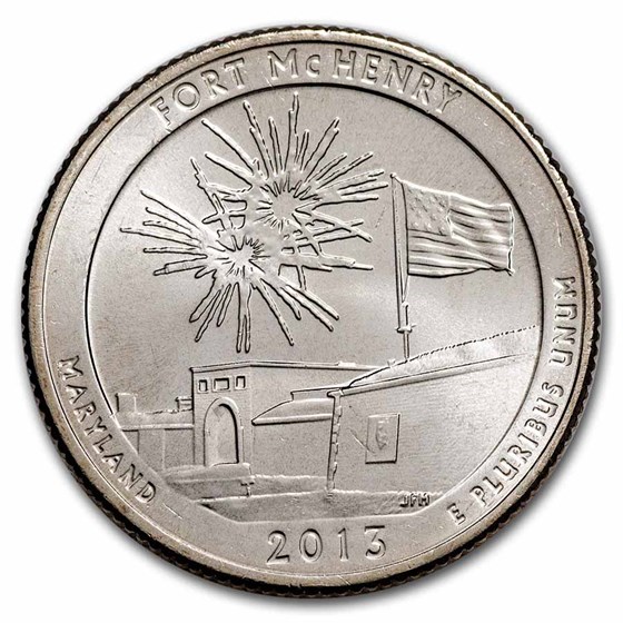 2013-D ATB Quarter Ft. McHenry National Monument/Shrine BU 2013-D ATB Quarter Ft. McHenry National Monument/Shrine BU