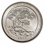 2013-D ATB Quarter Great Basin National Park 40-Coin Roll BU
