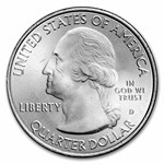 2013-D ATB Quarter Mount Rushmore 40-Coin Roll BU (Mint Wrapped)