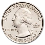 2013-D ATB Quarter Mount Rushmore Memorial 40-Coin Roll BU