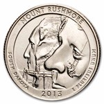 2013-D ATB Quarter Mount Rushmore Memorial 40-Coin Roll BU