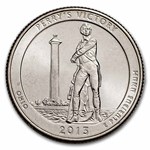 2013-D ATB Quarter Perry Memorial 40-Coin Roll BU (Mint Wrapped)