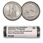 2013-D ATB Quarter Perry's Memorial 40-Coin Roll BU